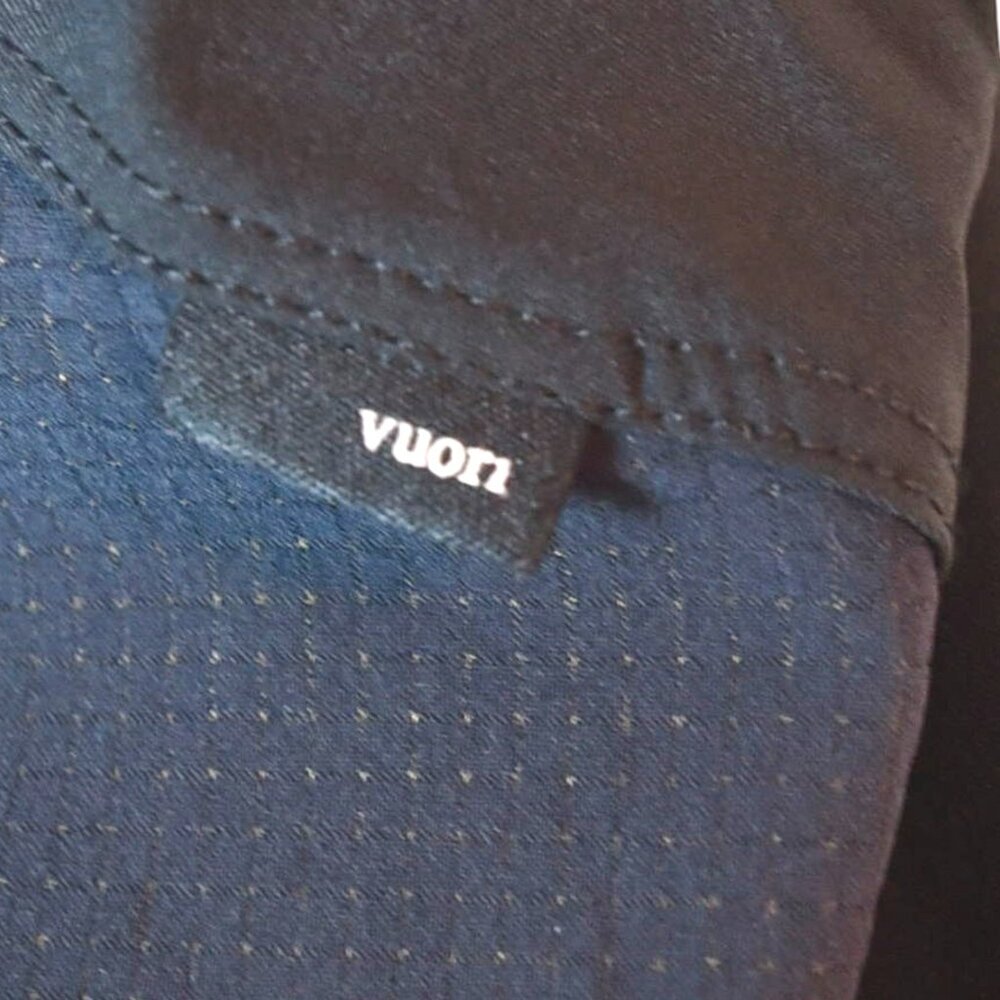 Vuori Course Run Shorts Men's XXL Black Blue Athletic Lined Gym Lounge - Picture 3 of 10